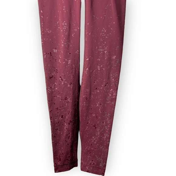 Lululemon Speed Wunder  Mid-Rise Tight 28" *Speckle Shine Garnet - Picture 8 of 14